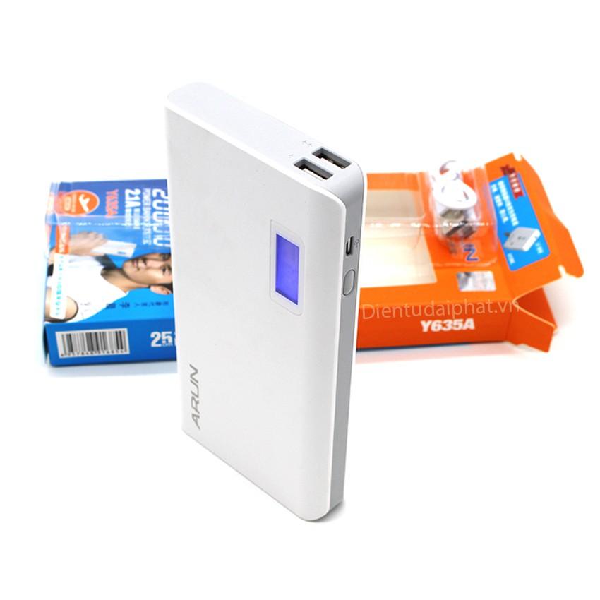 Pin sạc dự phòng Arun Y635A 20000mAh