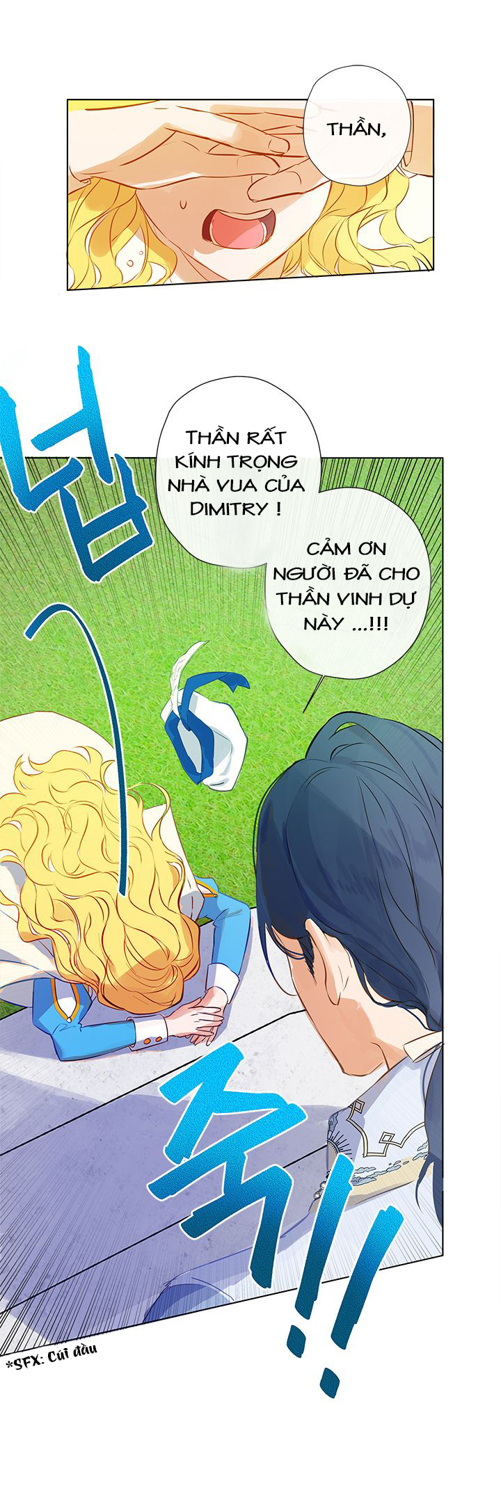 nhà nguyên tố tóc vàng chapter 8 1