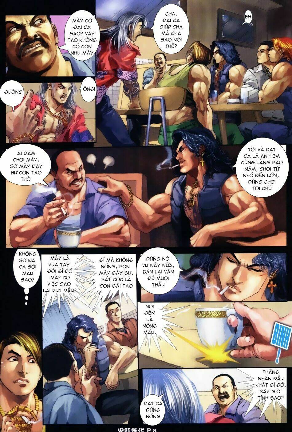 hỏa hồng niên đại hắc cốt đường chapter 13 7