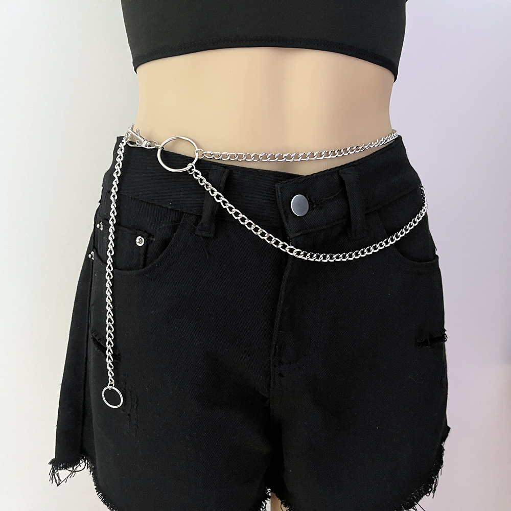 Thắt lưng nữ belt xích punk rock cá tính siêu tôn eo