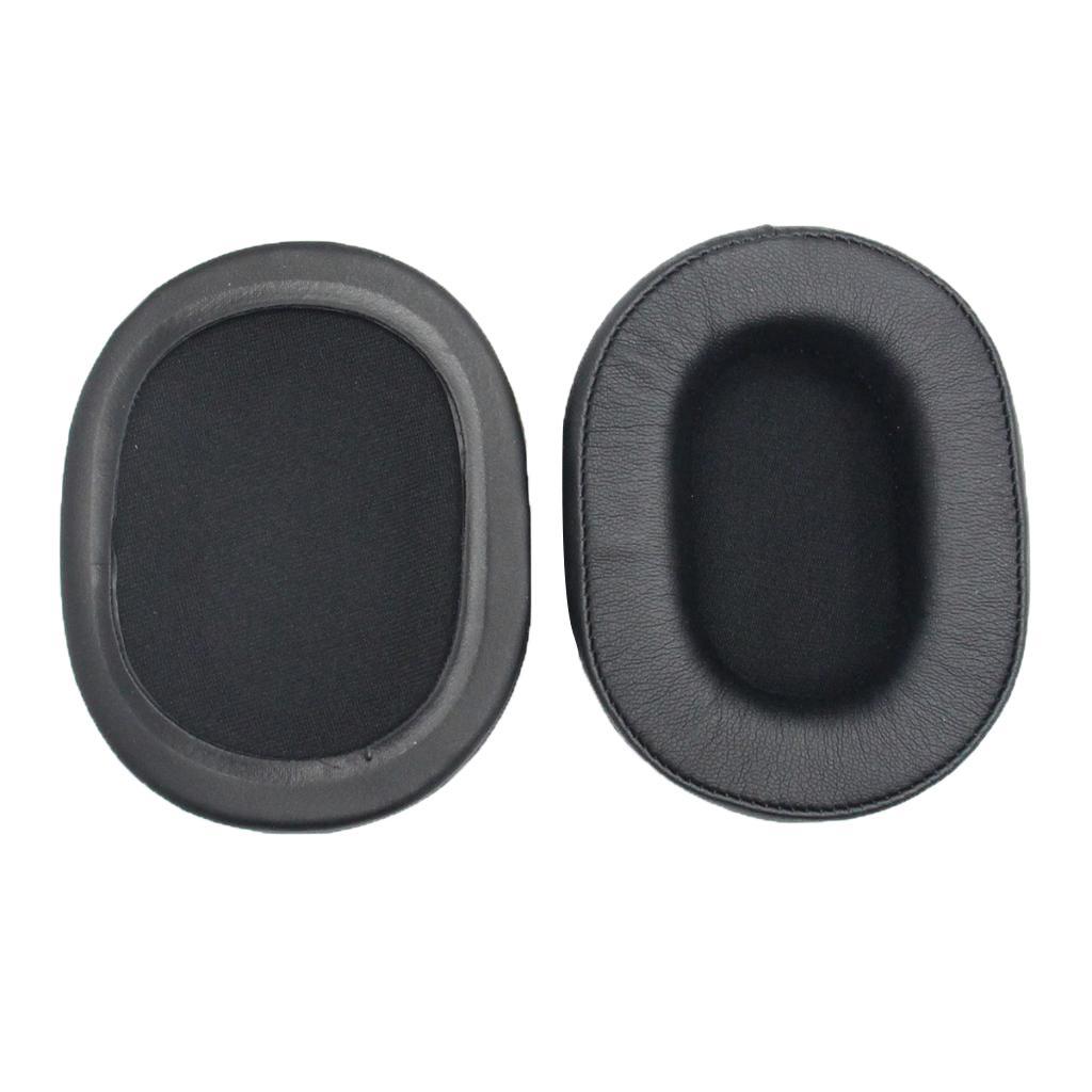 Ear Pads Cushions Covers Replacement for Audio-Technica SR5 SR5BT Black