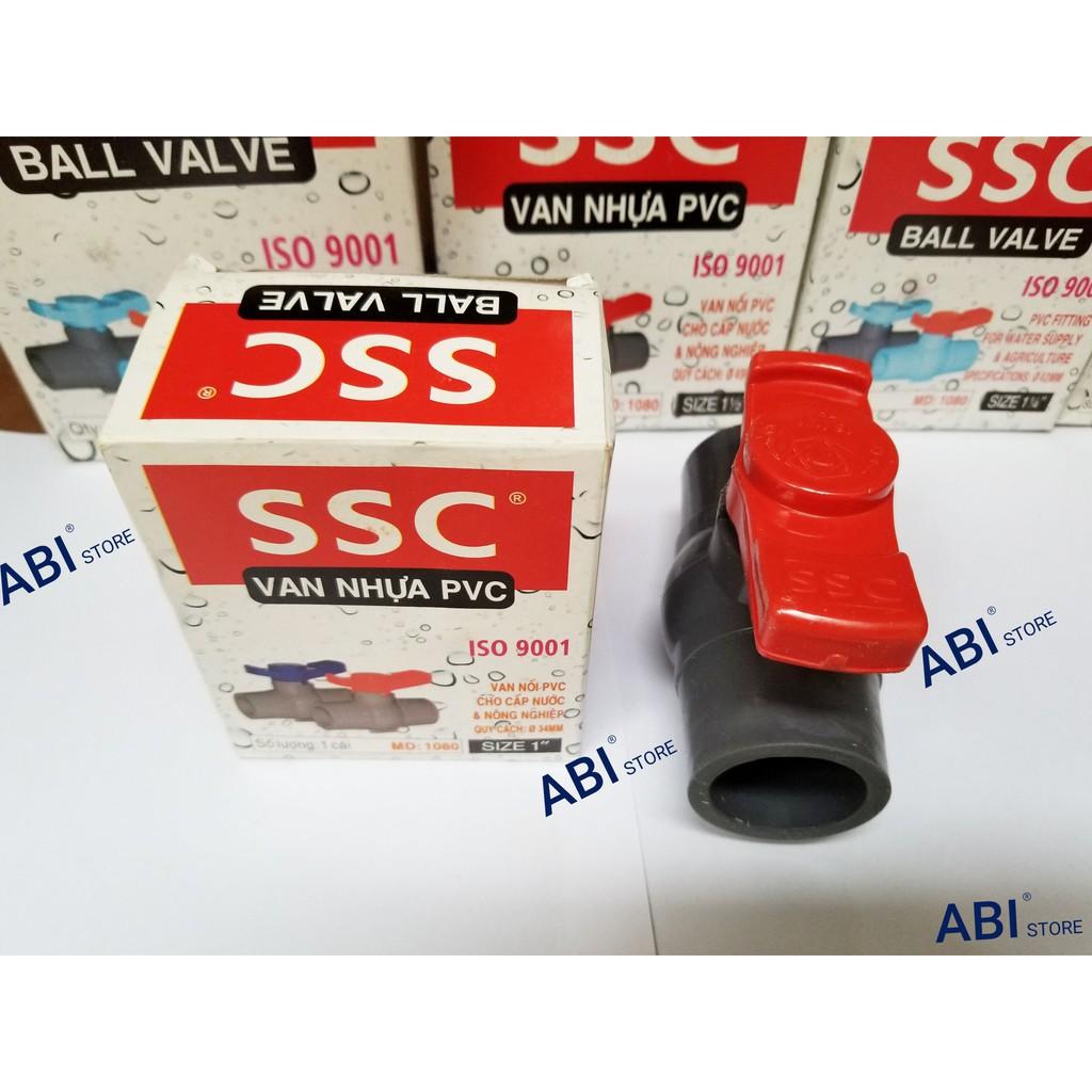 Van nhựa SSC 34, Van khóa nước nhựa hàng chính hãng