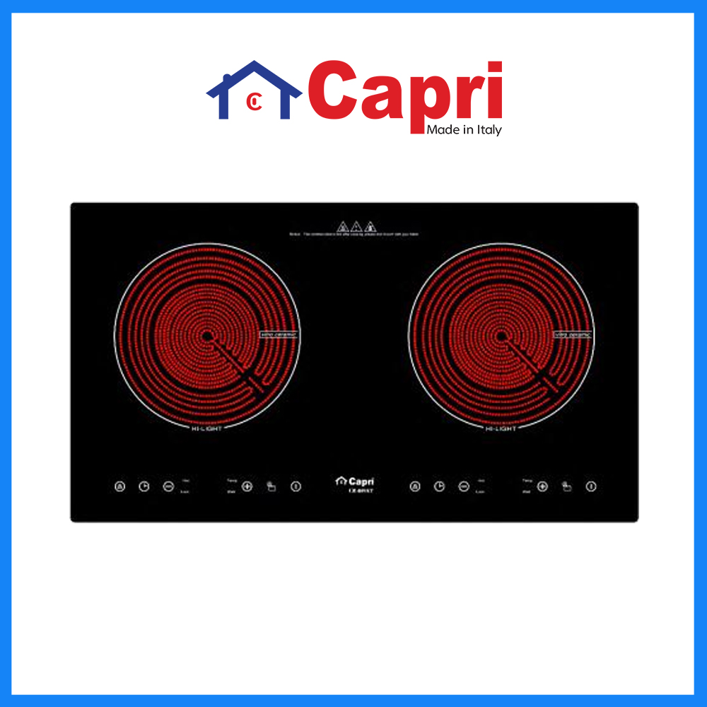 Bếp hồng ngoại đôi Capri CR-809KT | Hàng chính hãng