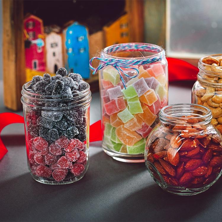 Kẹo hương thập cẩm dẻo L'angfarm, 300g, hũ, mẫu tobita