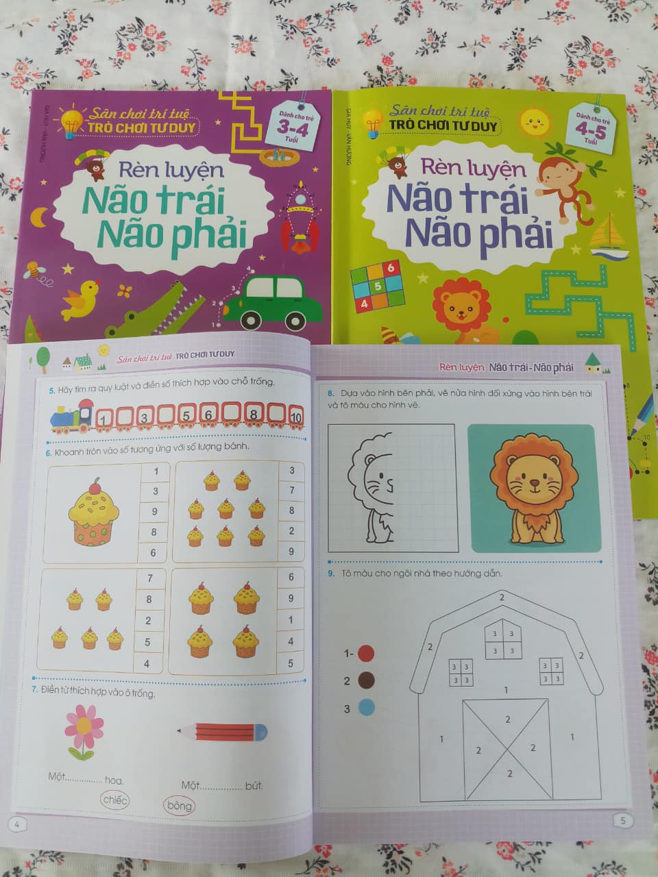 Não phải - não trái set 3 cuốn