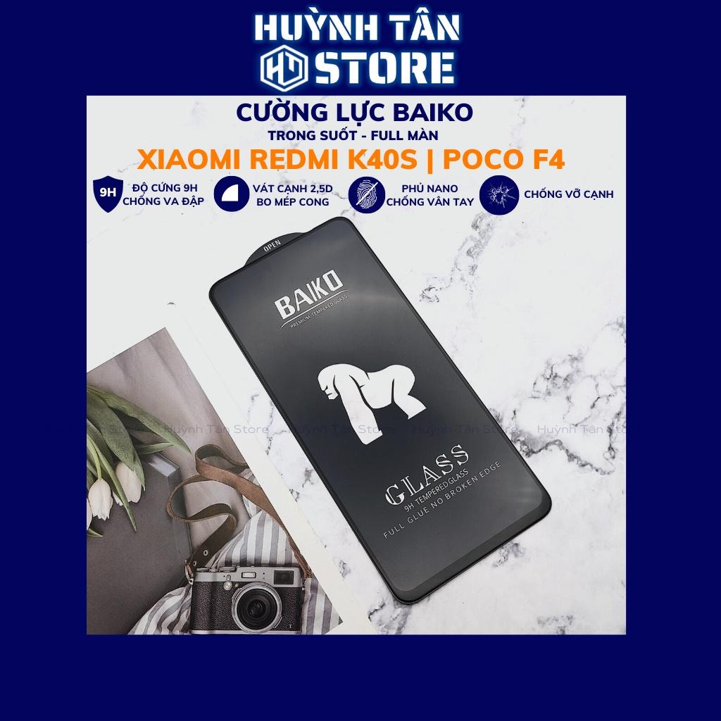 Cường lực redmi k40s poco f4 baiko chống va đập bảo vệ màn hình phụ kiện huỳnh tân store