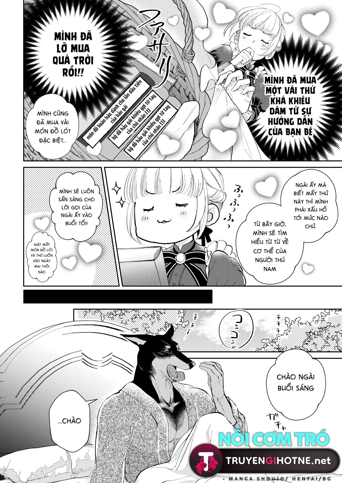 nàng hầu muốn được hẹn hò với chủ nhân của mình chapter 3 18