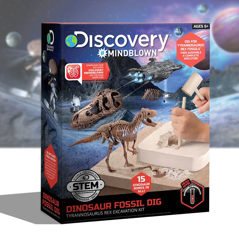 Đồ Chơi DISCOVERY Bộ Khảo Cổ Truy Tìm Xương Khủng Long - T.Rex 1423004871