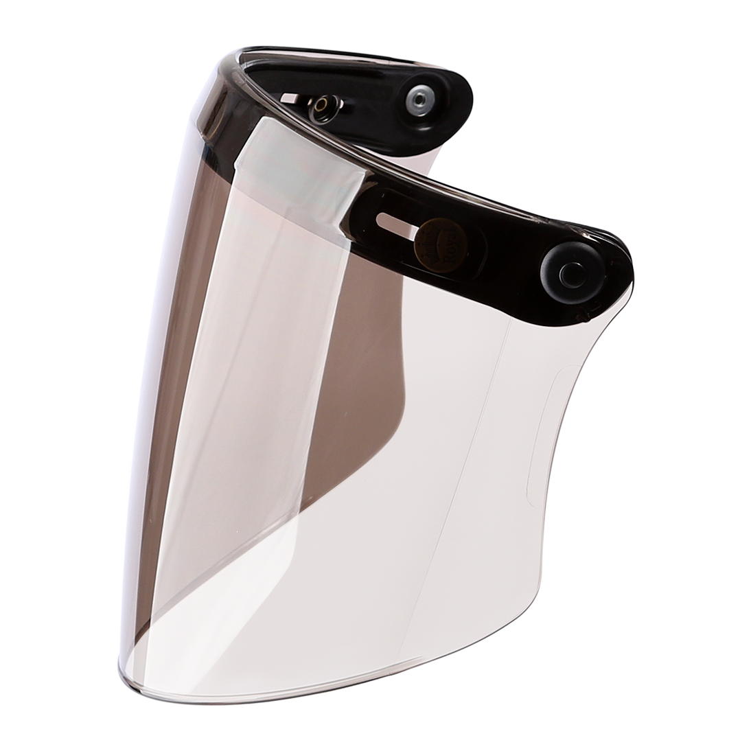 Kính thẳng gắn nón bảo hiểm 3/4 Royal có 3 nút bấm