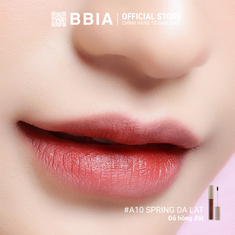 Combo Gồm 2 Son Kem Lì BBIA Last Velvet Lip Tint Asia Edition 2 ( 2 x 5g) - A7 Hilling Mui Ne