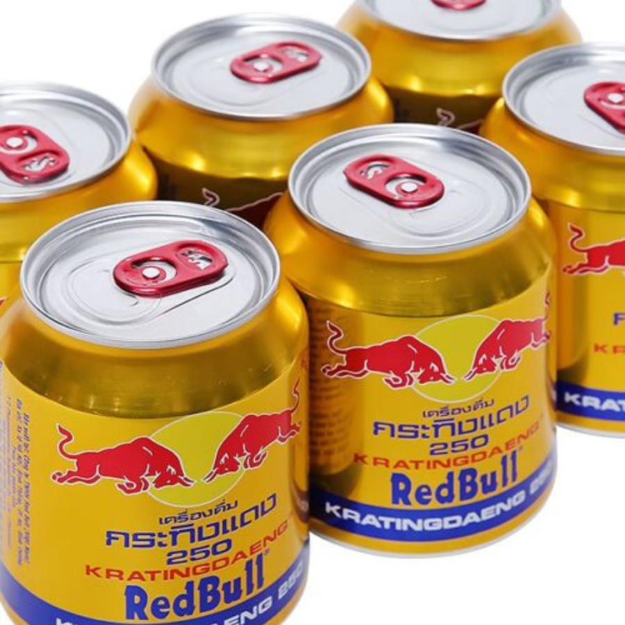 Lốc 6 lon nước tăng lực Redbull 250ml