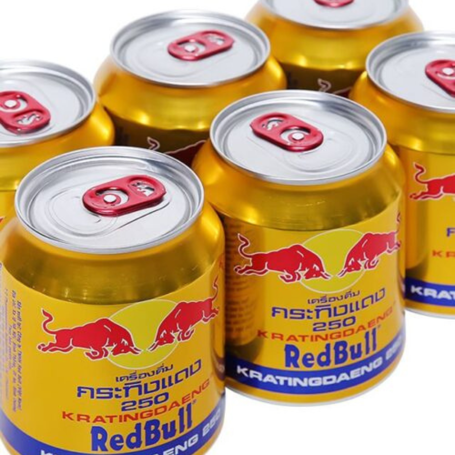 Lốc 6 lon nước tăng lực Redbull  250ml