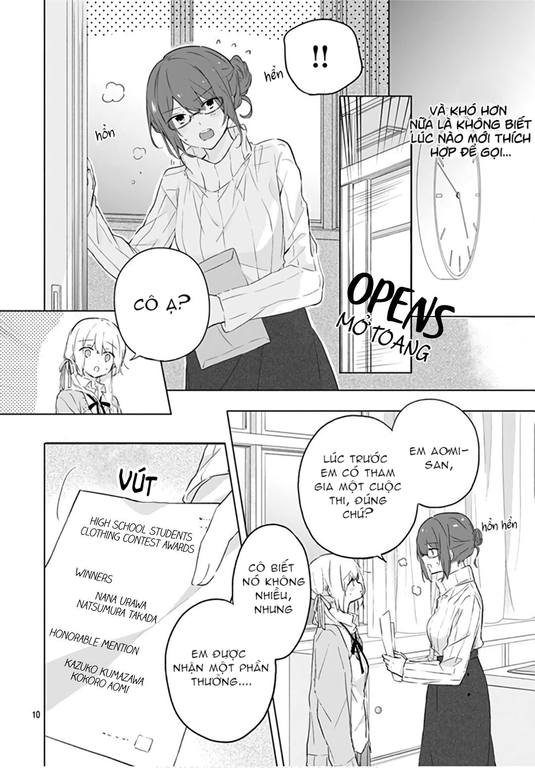 mối tình đầu chapter 9 9