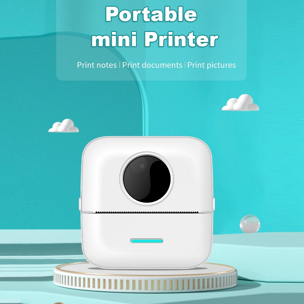 X5 Portable Mini Pocket Printer Wireless BT Thermal Printer Photo Notes Errors Memo Thermal Printer Simple Operation