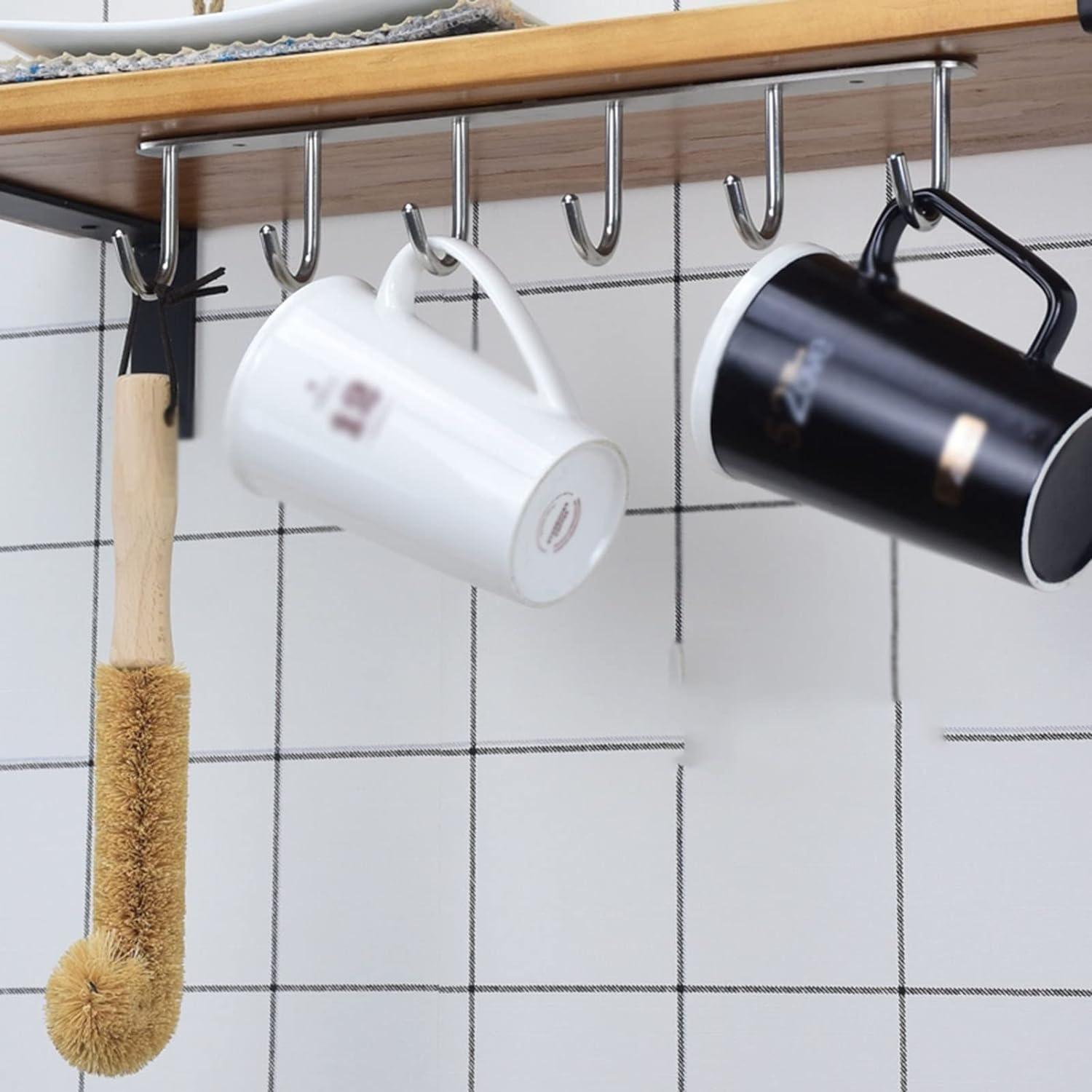 Móc Treo Dụng Cụ Dưới Tủ Bếp Nordic Germany Inox 304 - Home and Garden