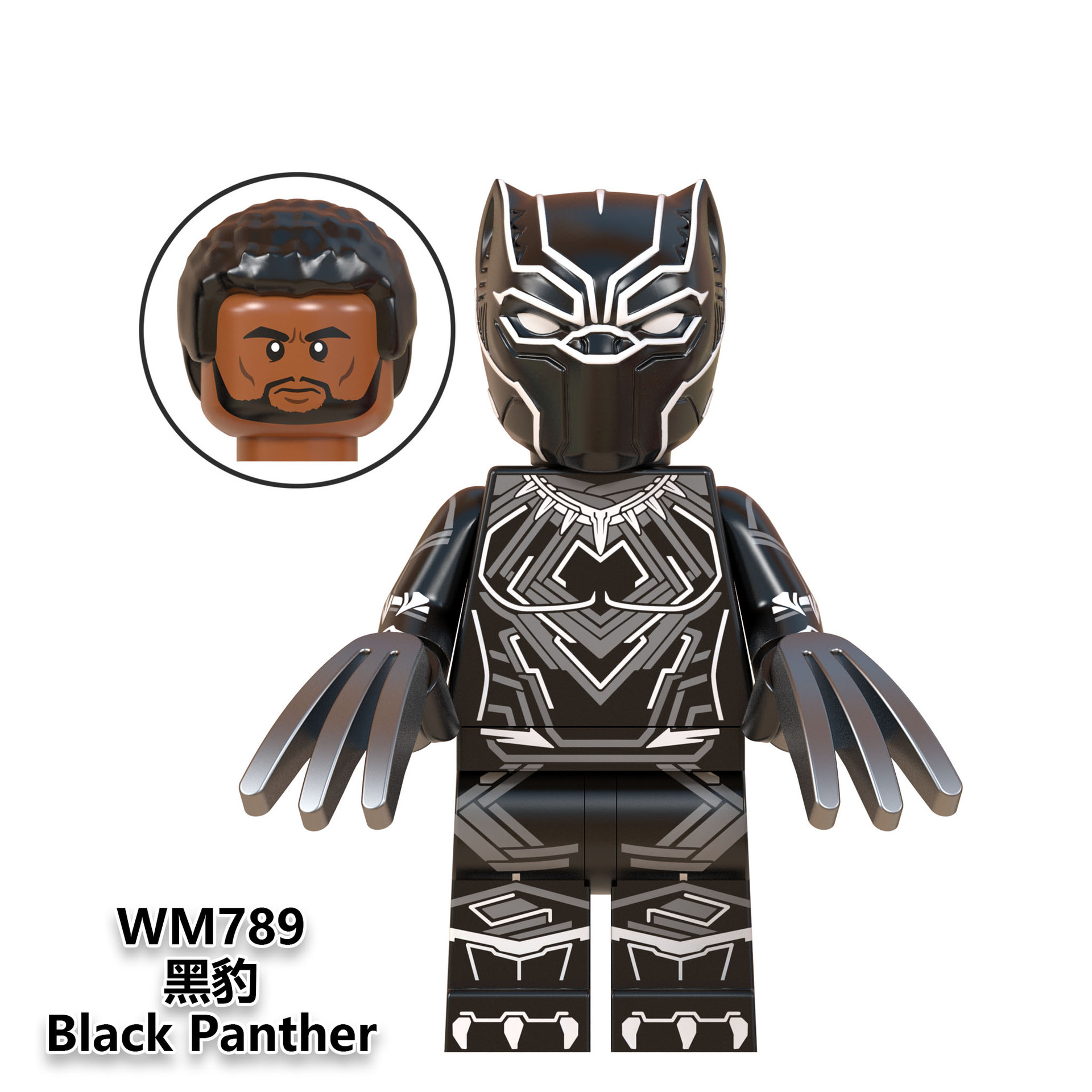 Minifigures Mô Hình Marvel DC Các Mẫu Nhân Vật Thanos Ironman Black Panther War Machine Doctor Stranger WM6072