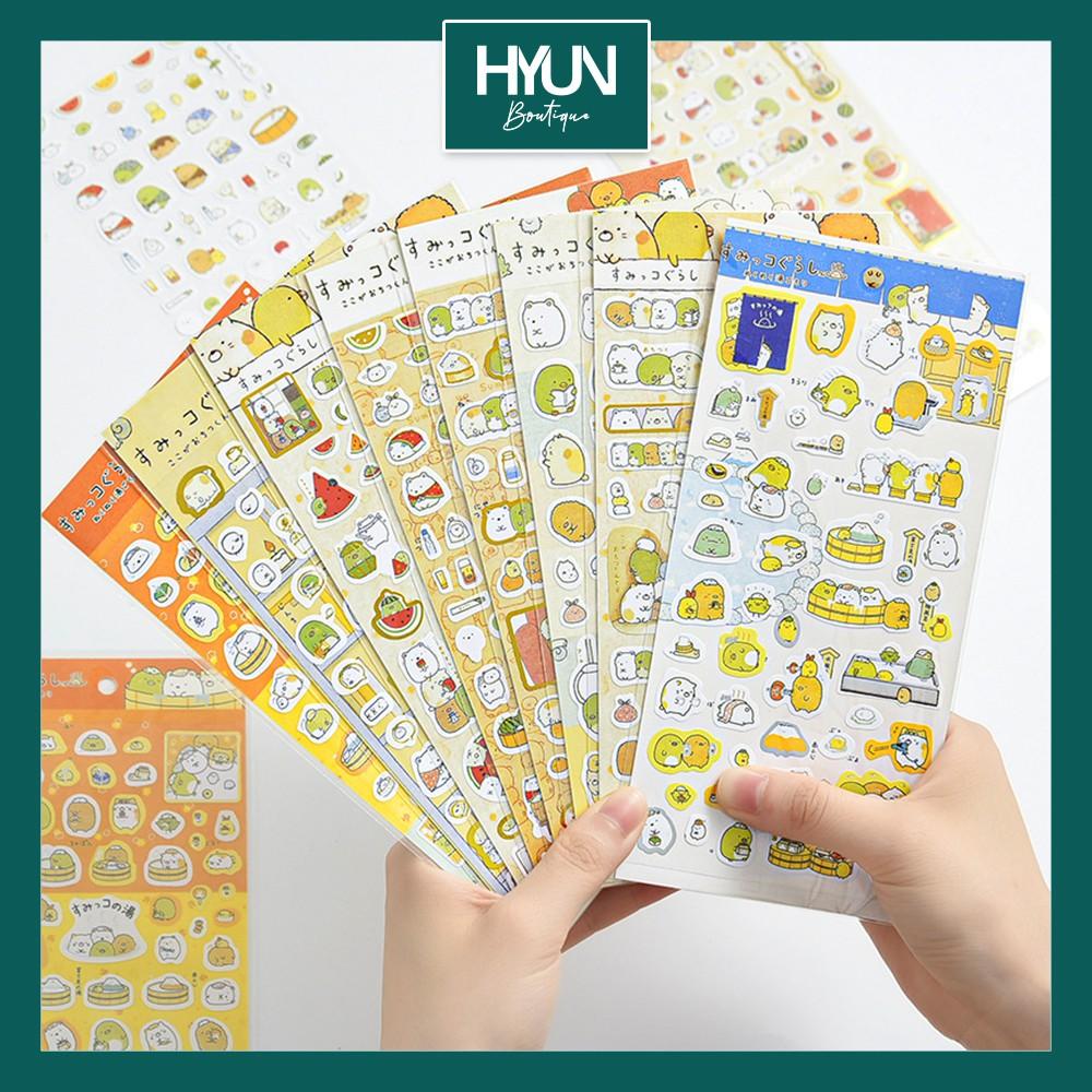 Sticker dán cute kawaii họa tiết dễ thương  (Mẫu giao ngẫu nhiên)