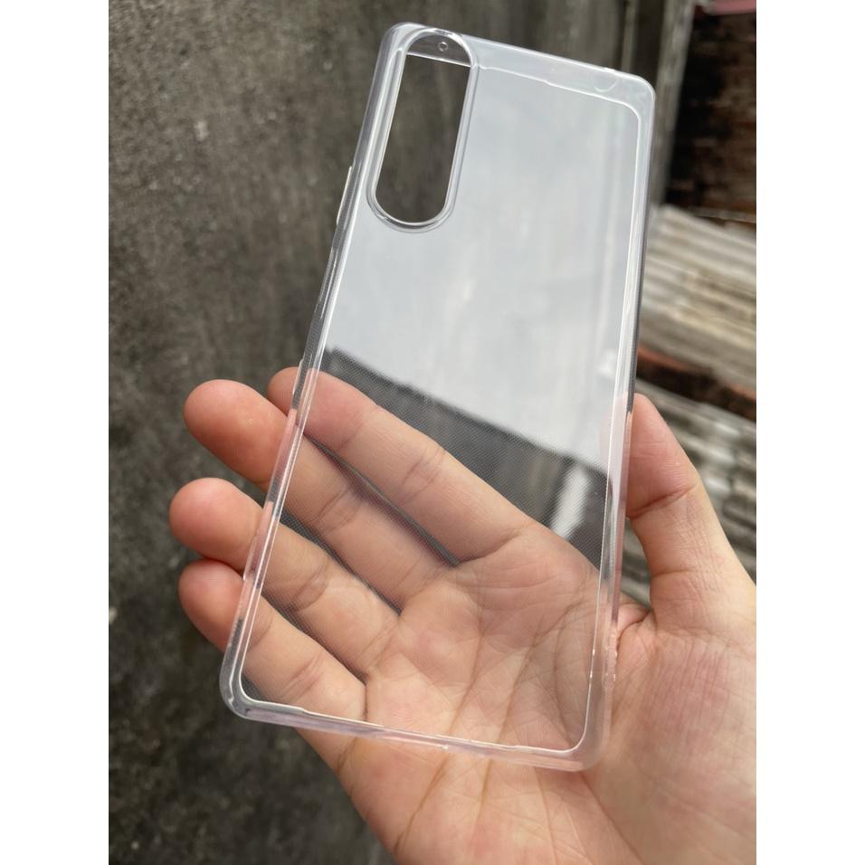 Ốp lưng silicon Gor cho Sony Xperia 1 III siêu mỏng, có gờ bảo vệ camera Hàng nhập khẩu