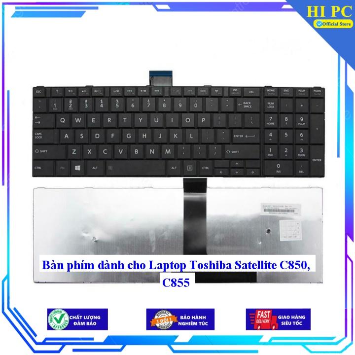 Bàn phím dành cho Laptop Toshiba Satellite C850 C855 - Hàng Nhập Khẩu