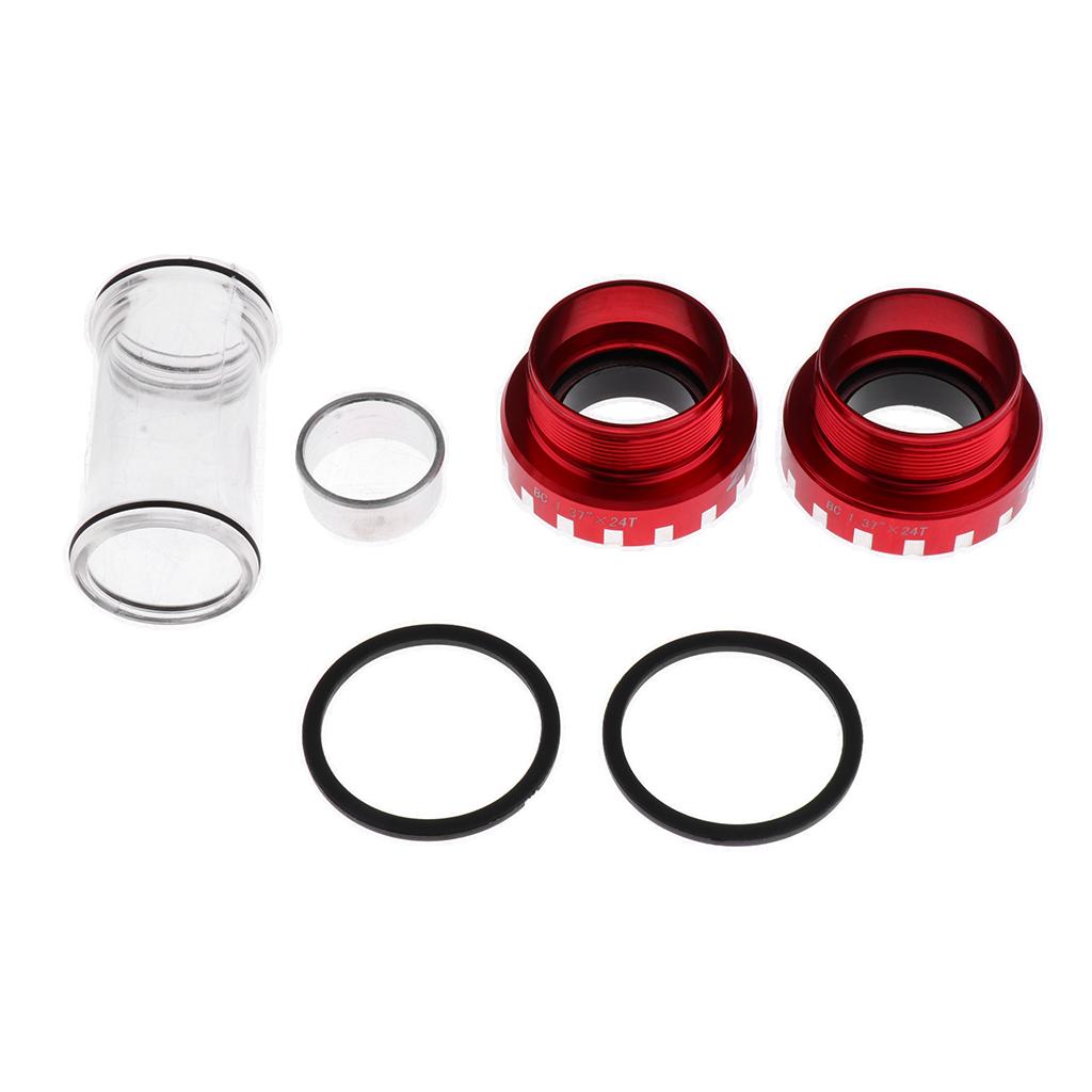 Mountain Road Bike Thread Type 68-73mm Bottom Bracket Cycling Bicycle Integrative Sealed Bearing Crankset Axis