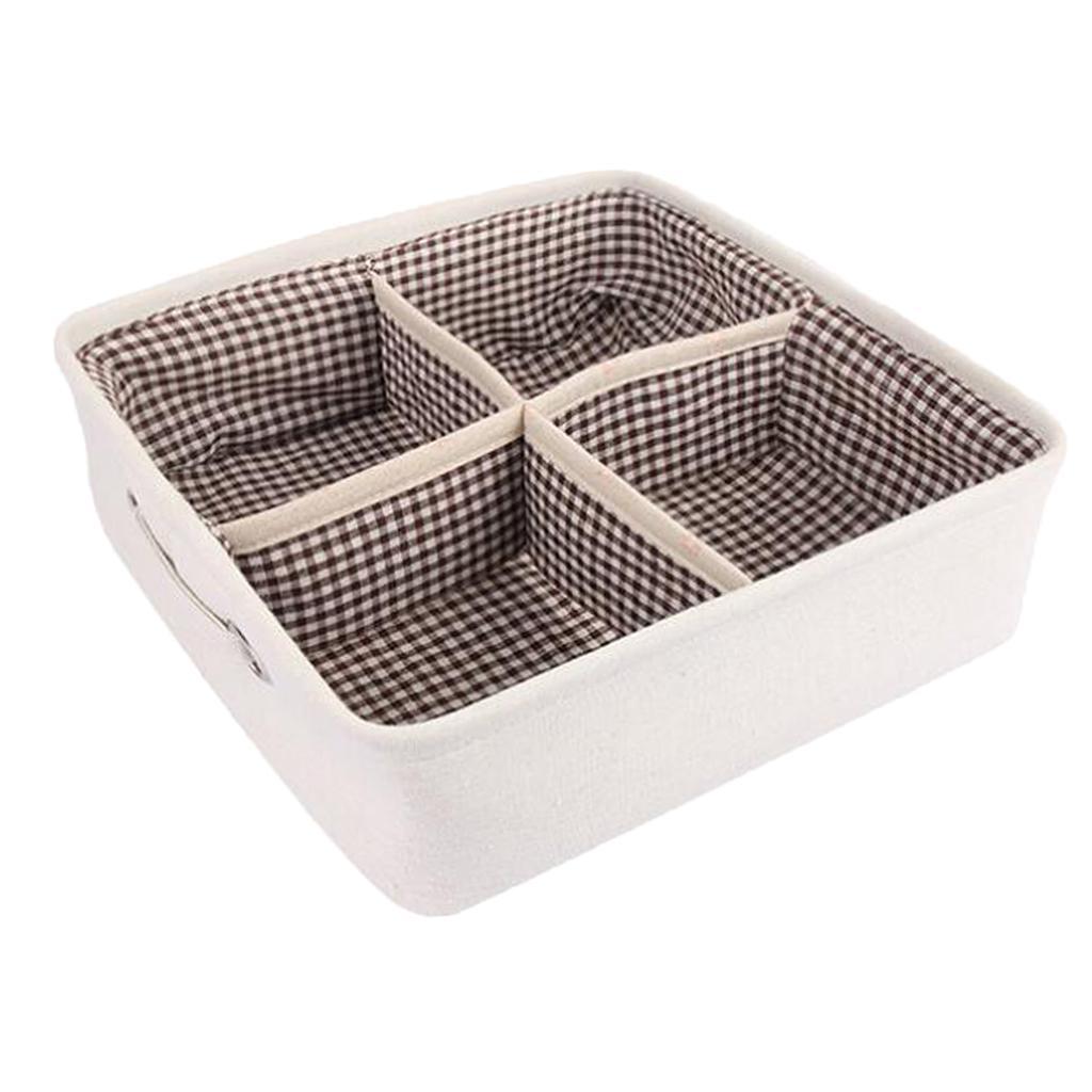 Desk Storage Box Holder Jewelry Stationery Cosmetic Organizer Case