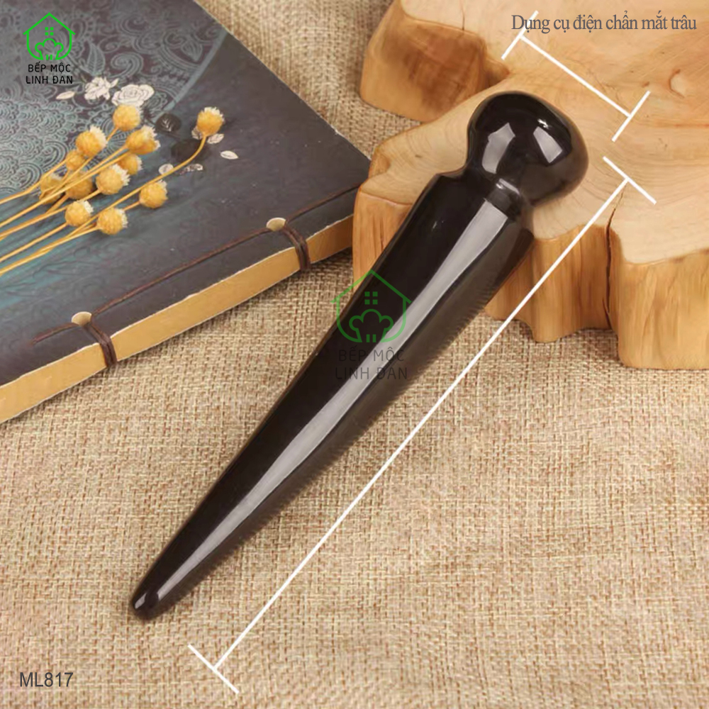 Dụng Cụ Điện Chẩn Bằng Sừng - Day Ấn Huyệt/ Gan/ Mật Đả Thông Kinh Mạch [ML817
