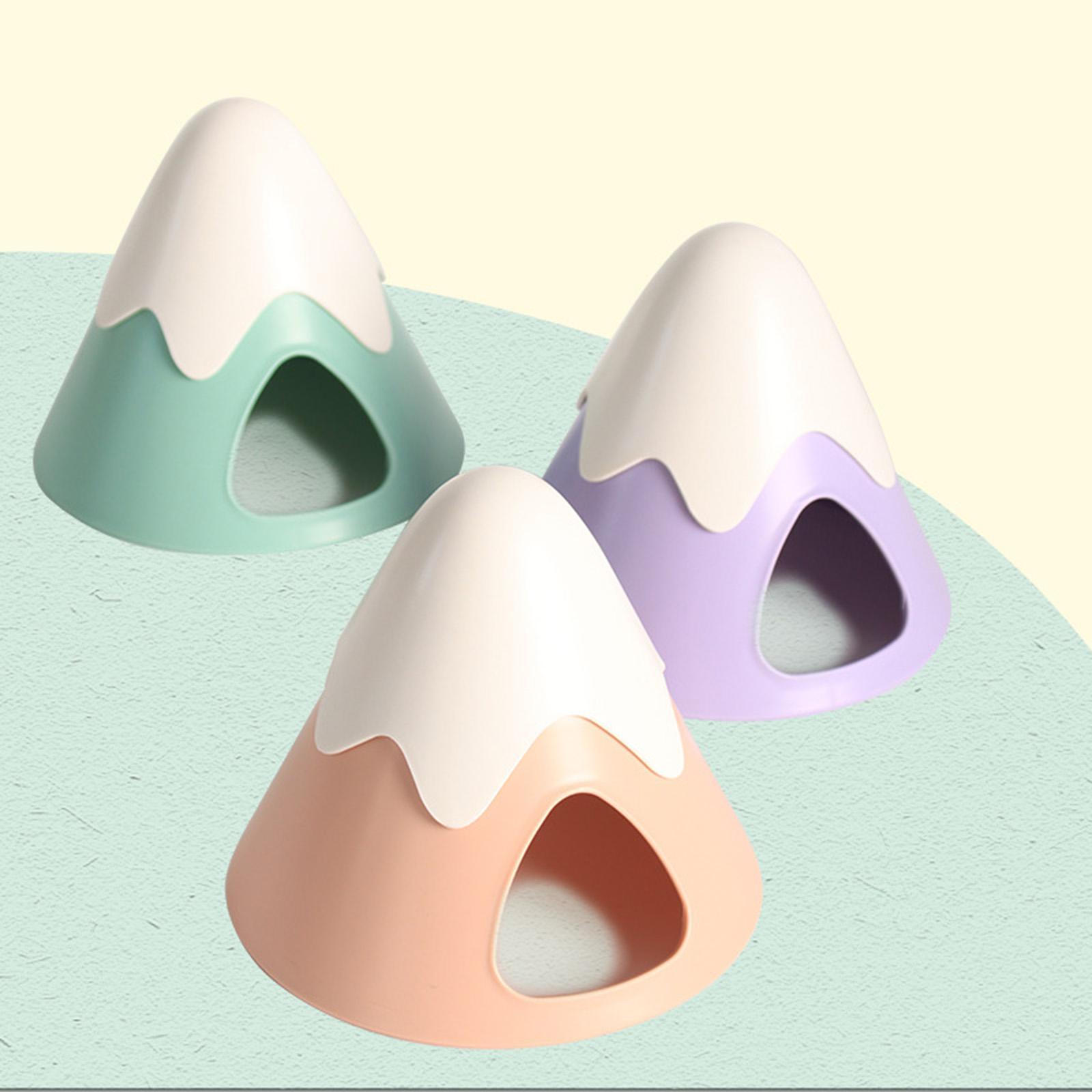 Mini Hamsters House Tent Cave Pet Hideout Hut for Hedgehog Small Animal Squirrel