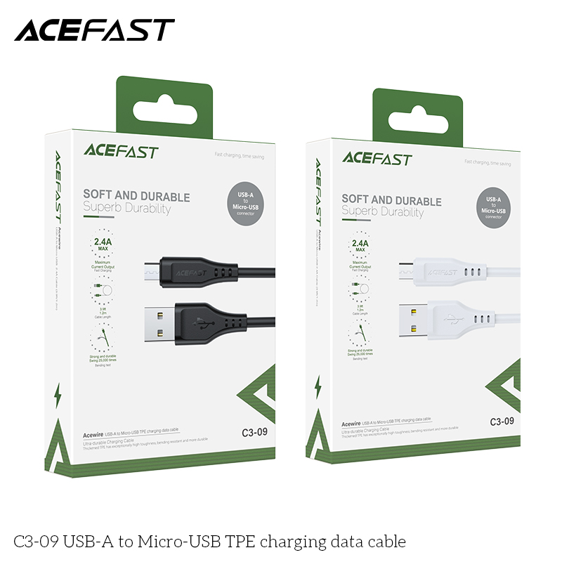 Cáp Acefast Micro (1.2m) - C3-09 Hàng chính hãng Acefast