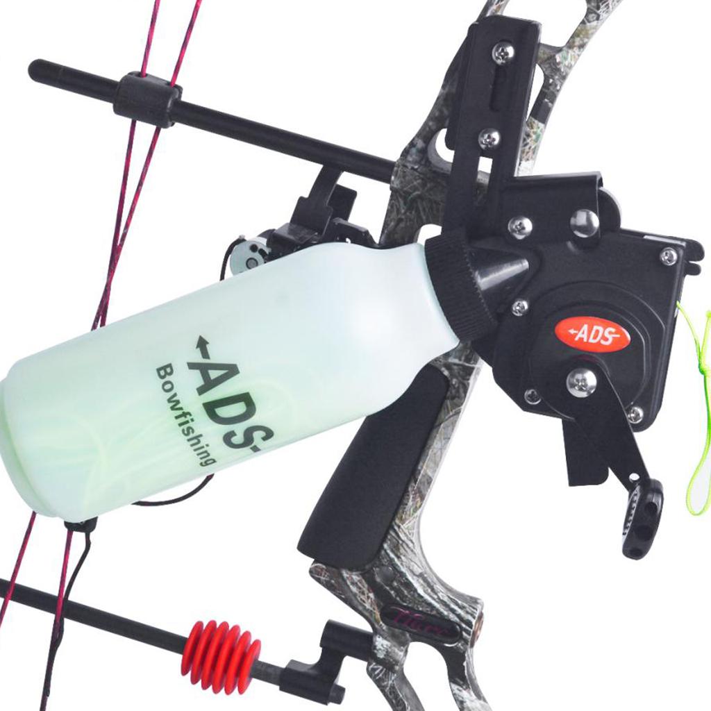 Bow Fishing Reel Bowfishing Tools for Compound Bow/Recurve Bow with 40m Line