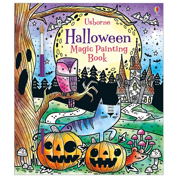 Halloween Magic Painting Book