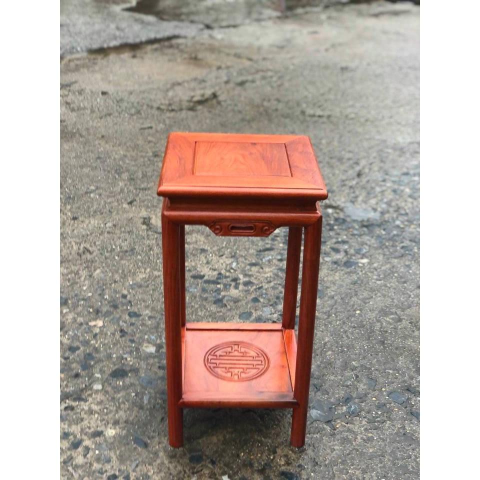 Đôn chân tròn gỗ hương cao 60/70/80cm