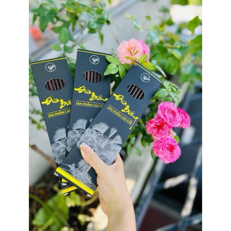 Đũa Buông Bình Thuận Cao Cấp [KHÔNG SƠN – KHÔNG HÓA CHẤT] – Đũa Sóng Lá Dùng Càng Lâu Càng Bóng Đẹp – An Toàn Khi Ăn Uống – Hộp 10 Đôi