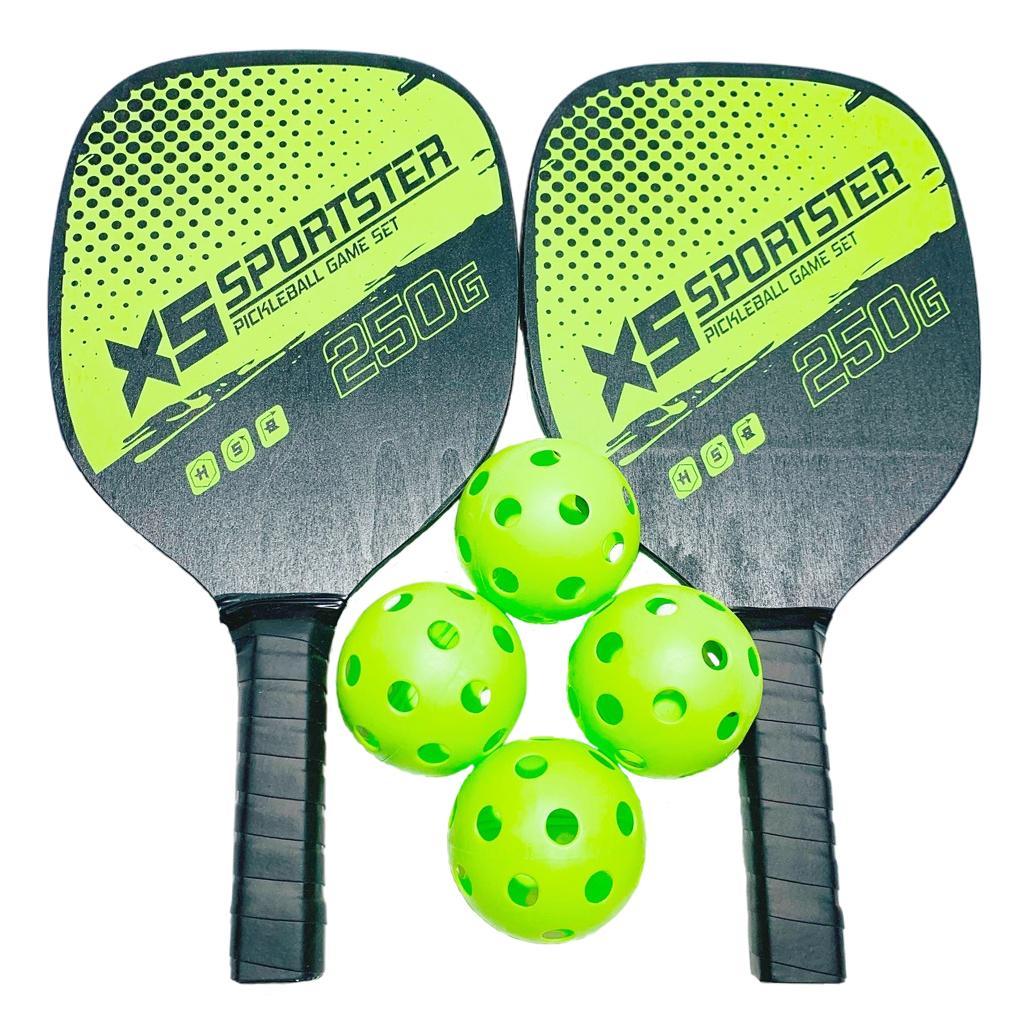 2 Pair Pickleball Balls for Men Women Durable