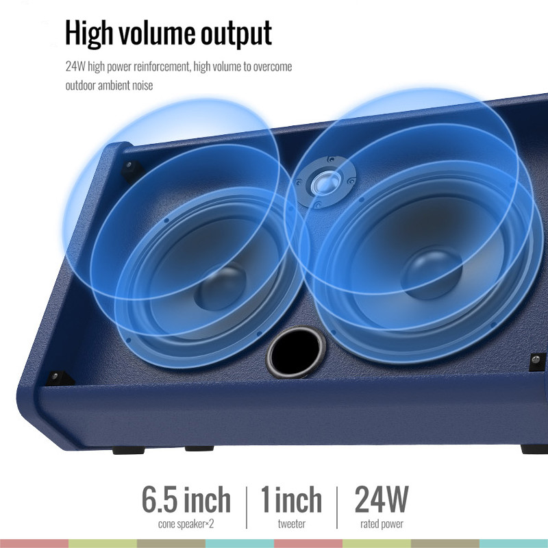 Loa Kéo Bluetooth Hát Karaoke Di Động, Công Suất 40w, Có Reverb, Delay, Loa 6.5 Inch Takstar OPS-25 - Hàng chính hãng