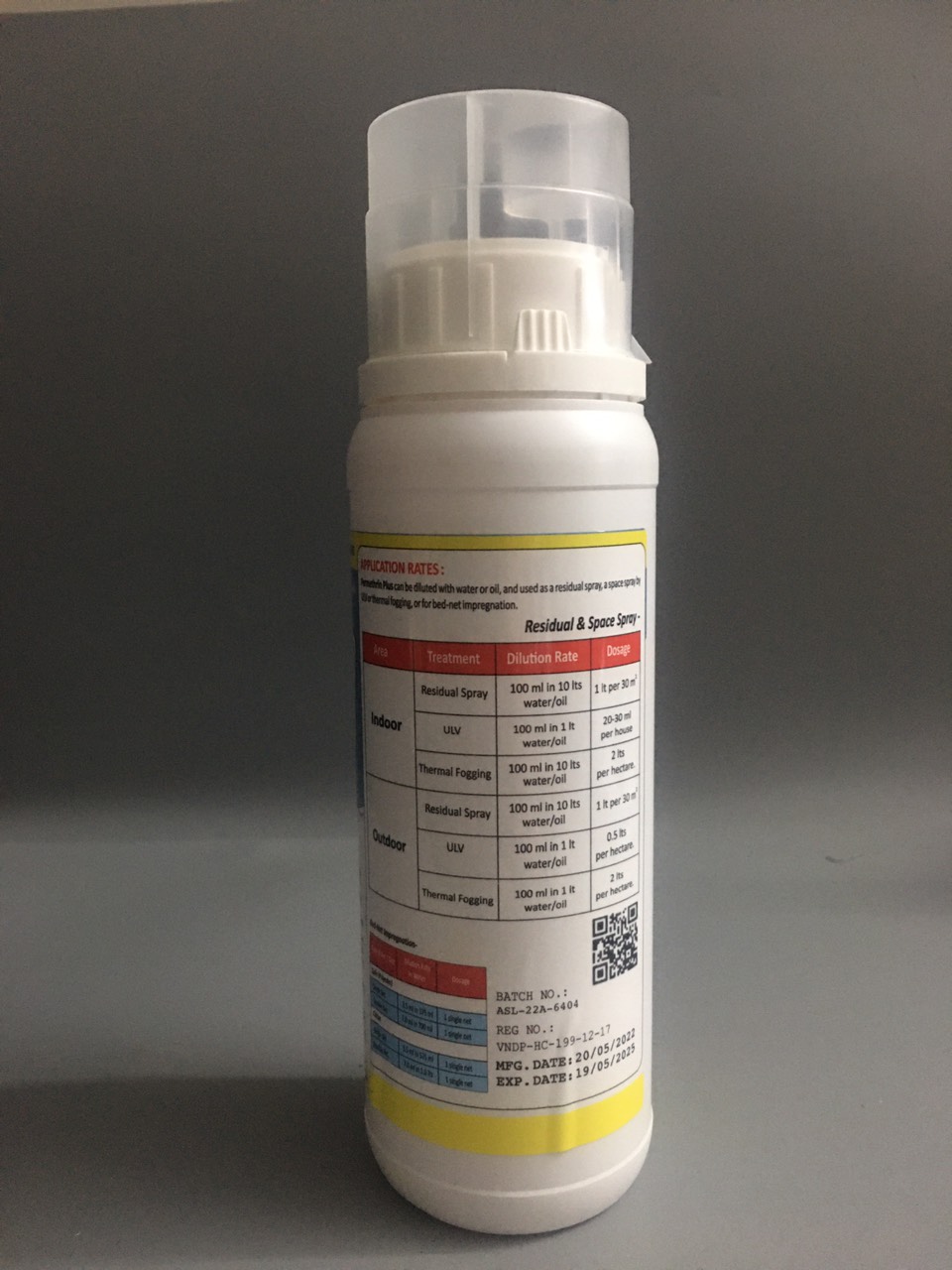 Pemethrin plus Thuốc diệt muỗi - Nhập khẩu nguyên chai