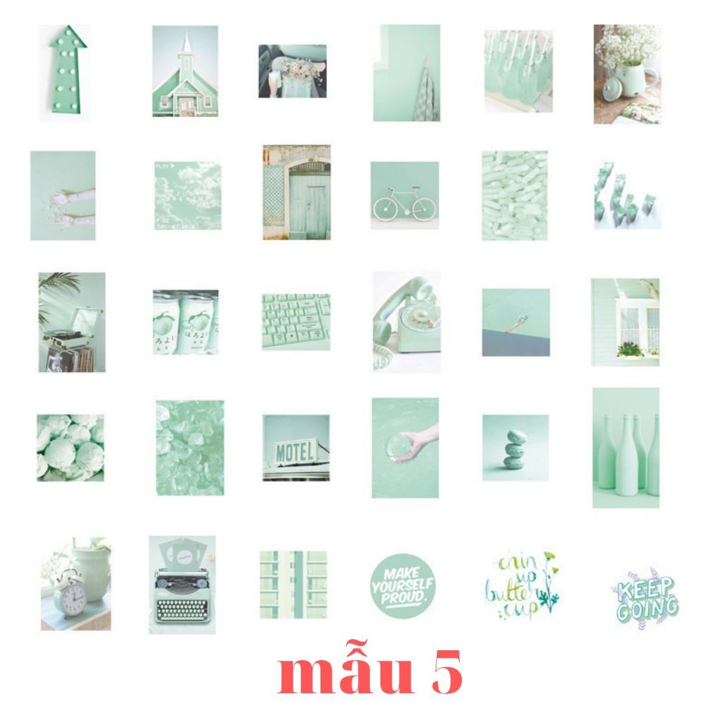 Sticker dán nhãn phong cách photography nhiều màu sắc - siêu phong cách