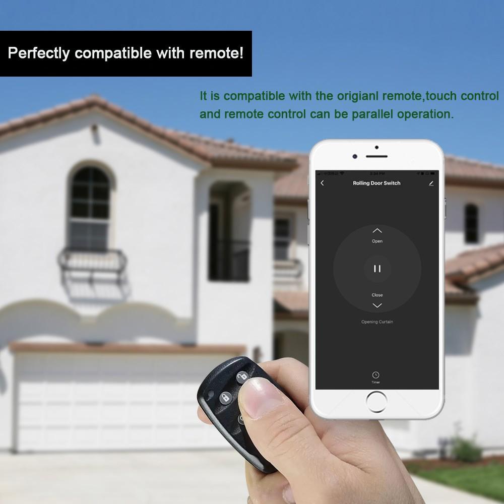 Công tắc điều khiển cửa cuốn thông minh cao cấp Tuya kết nối wifi+BLE- APP ĐT Vers. V3.0 thay công tắc cơ