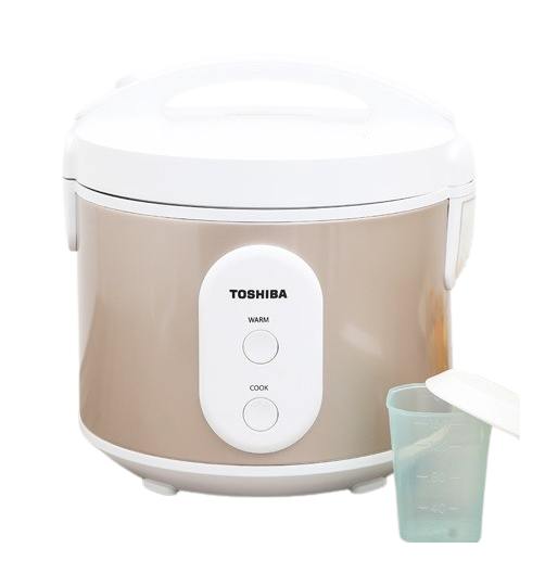 Nồi cơm nắp gài Toshiba 1 lít RC-10JH1TVN (600W)  - Hàng chính hãng