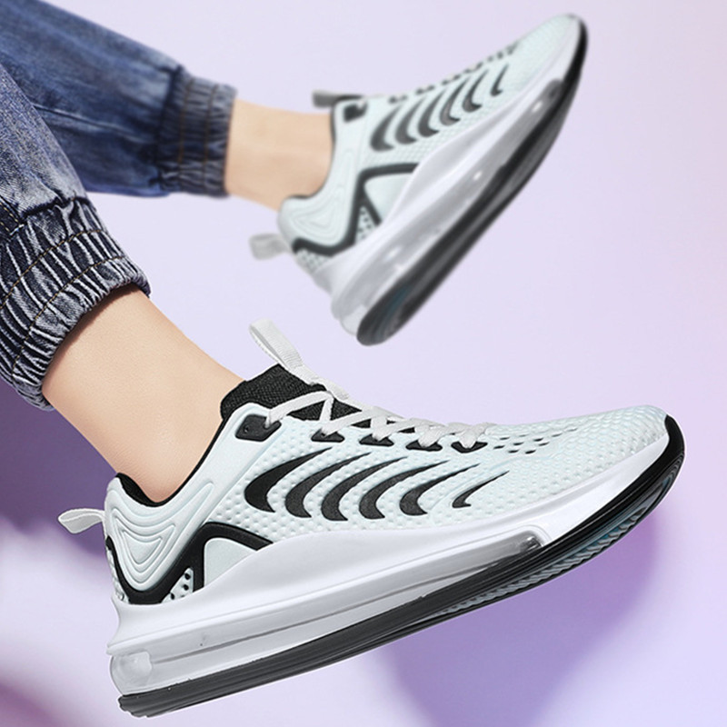 Giày Thể Thao Nam GEMI - Giày Sneaker Màu Trắng - Xanh Than- Đen, Giày Cao Cấp, Đế Xốp Nhẹ, Đàn Hồi Tốt - G5366