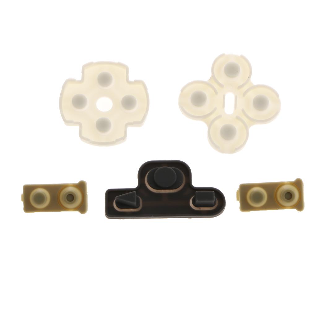 5x Controller Button Tool Kit Conductive Rubber Pad for Sony PS3 Video Game Console