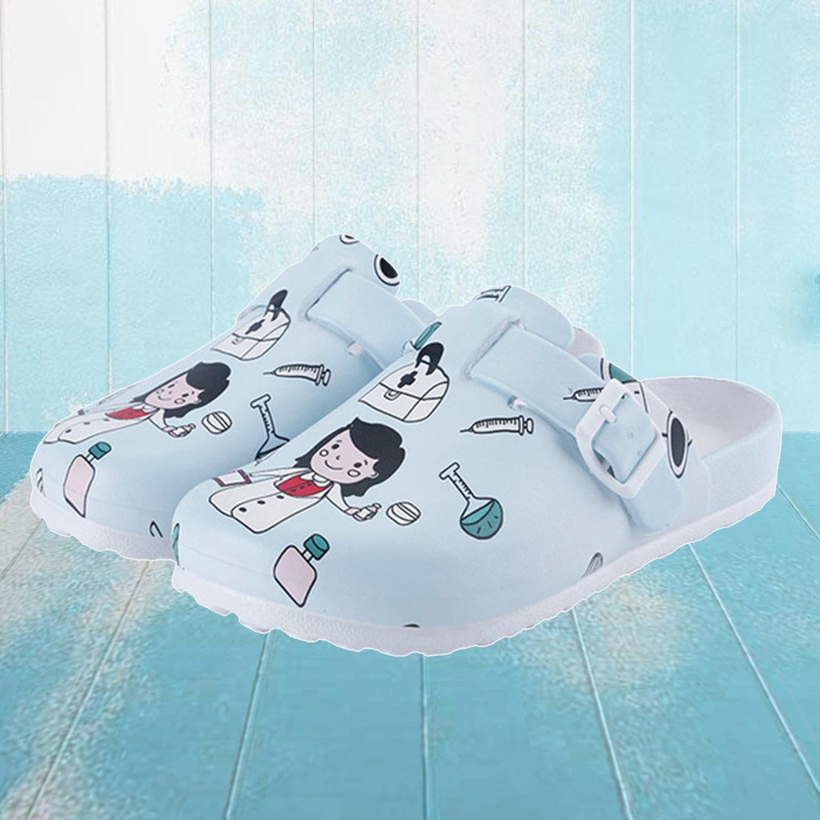 1 Pair Women's Work Clog | Work Shoes, Nurse Shoes, Chef Shoes Anti Slip Lightweight Women Slipers Summer Beach Sandals Footwear