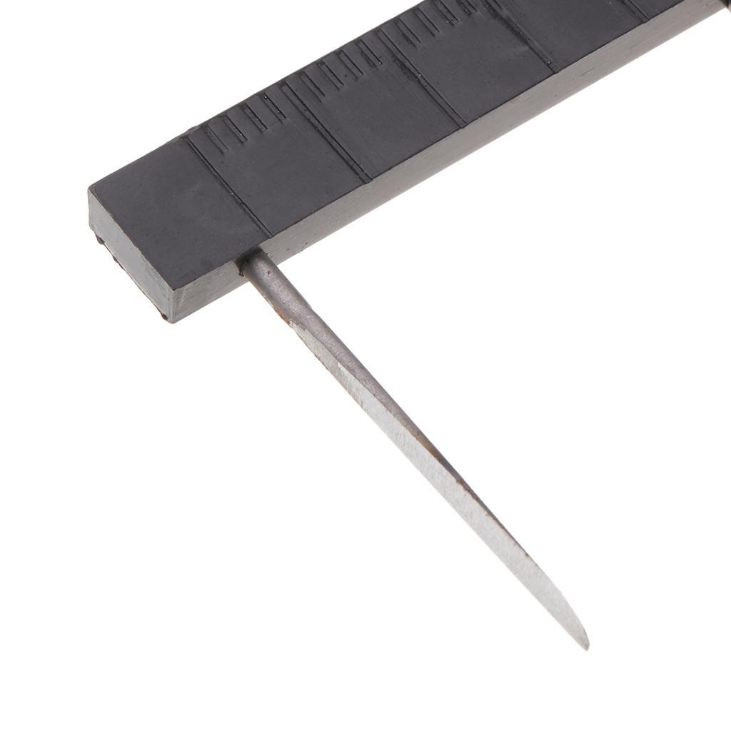 Clay Pottery Ceramic Compass Circle Cutter Measuring Ruler Caliper Black