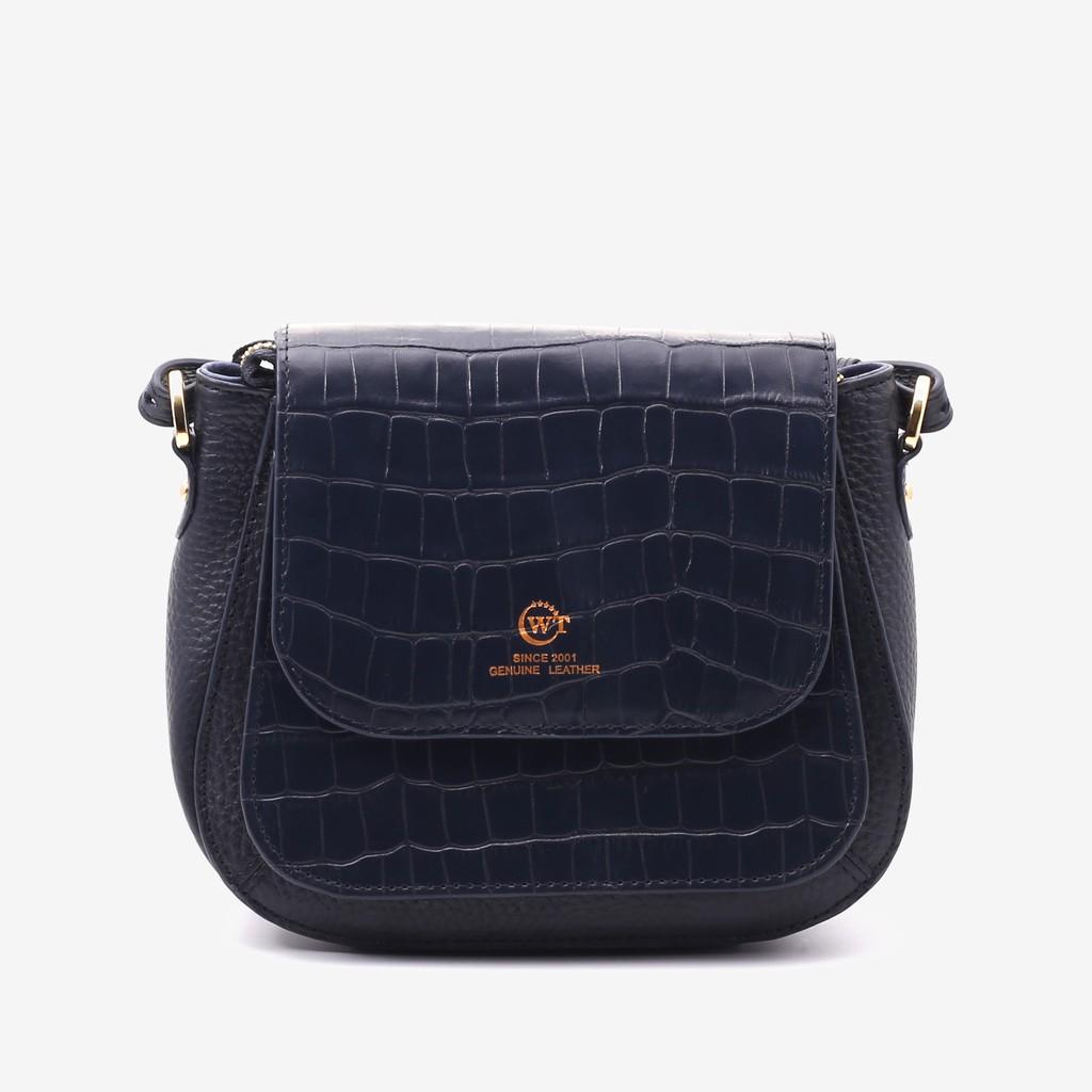 Túi Xách Nữ Có Quai Đeo Da Bò Cao Cấp Màu Trắng, Màu Đỏ Cam, Màu Xanh Navy WT Leather 050073935, 050071107