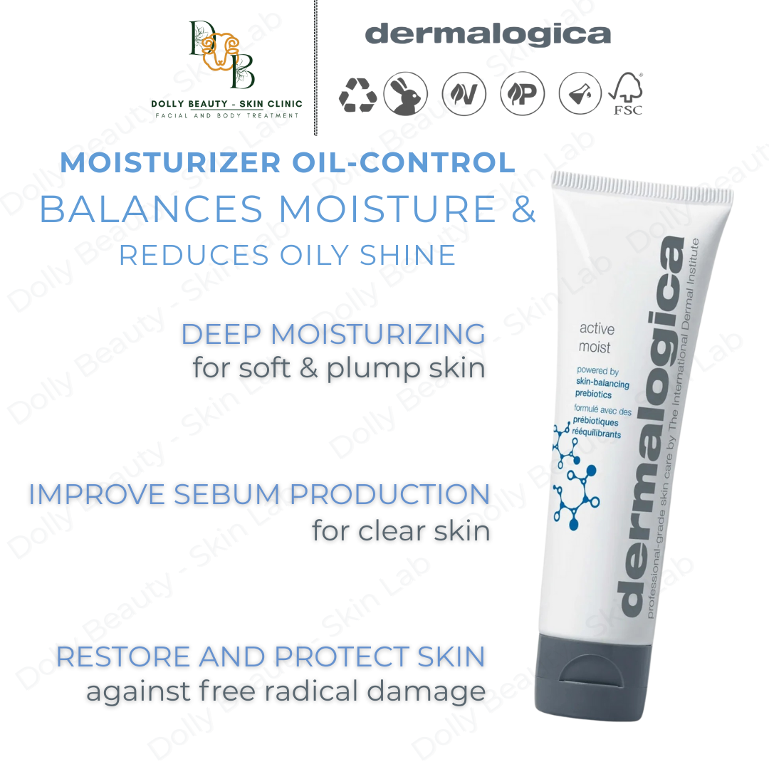 Kem dưỡng không chứa dầu ACTIVE MOISTE của Dermalogica - Dolly Beauty