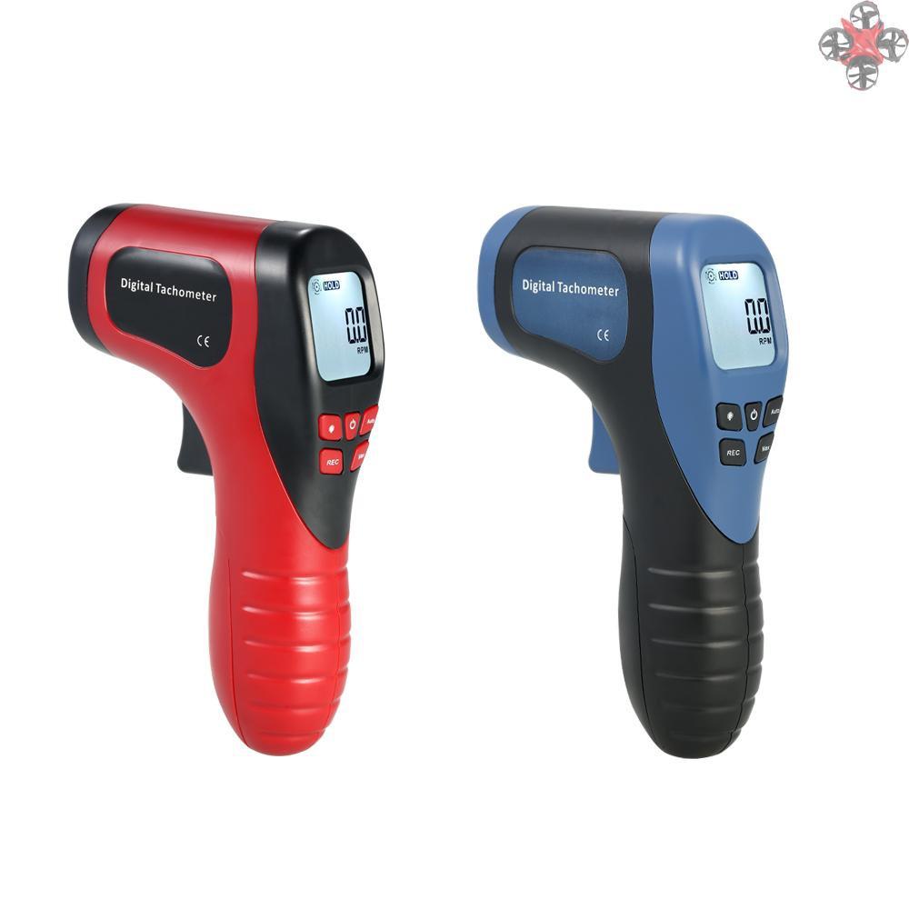 Máy Đo Tốc Độ Gốc Cầm Tay Màn Hình Lcd 2.5-99999rpm Kèm 1 Phụ Kiện