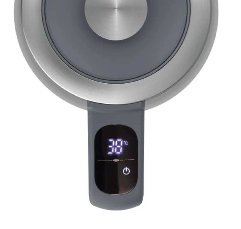 Ấm đun siêu tốc 5 mức nhiệt LocknLock Smart glow glass electric kettle 1.7L EJK276GRY - Hàng chính hãng