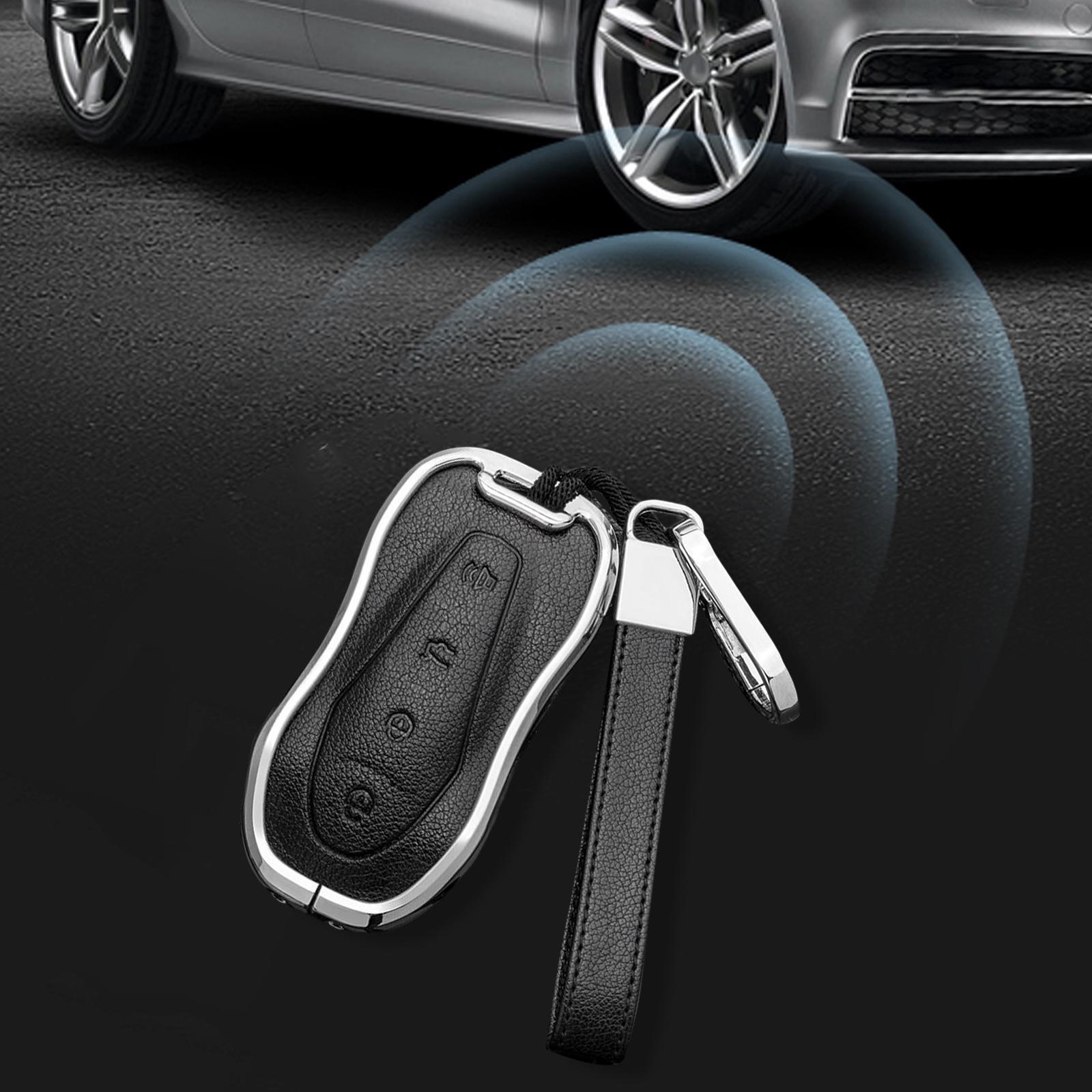Key Fob Key Case Fashion Full Cover Remote Key Shell Case Soft Replacement