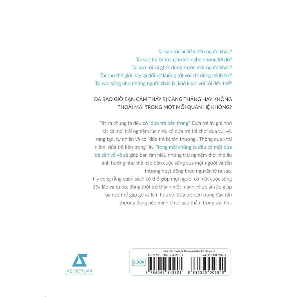 Sách - Trong Mỗi Chúng Ta Đều Có Một Đứa Trẻ Cần Vỗ Về - Choi Kwanghyun - AZ Việt Nam