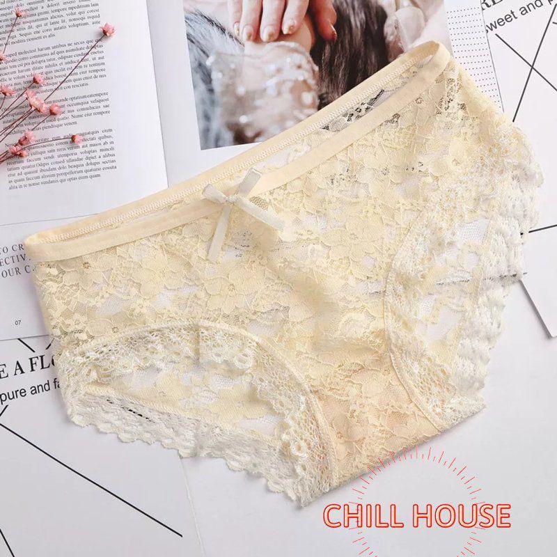 QUẦN LÓT REN HOA ĐÍNH NƠ QUYẾN RŨ CAO CẤP - CHILLHOUSE