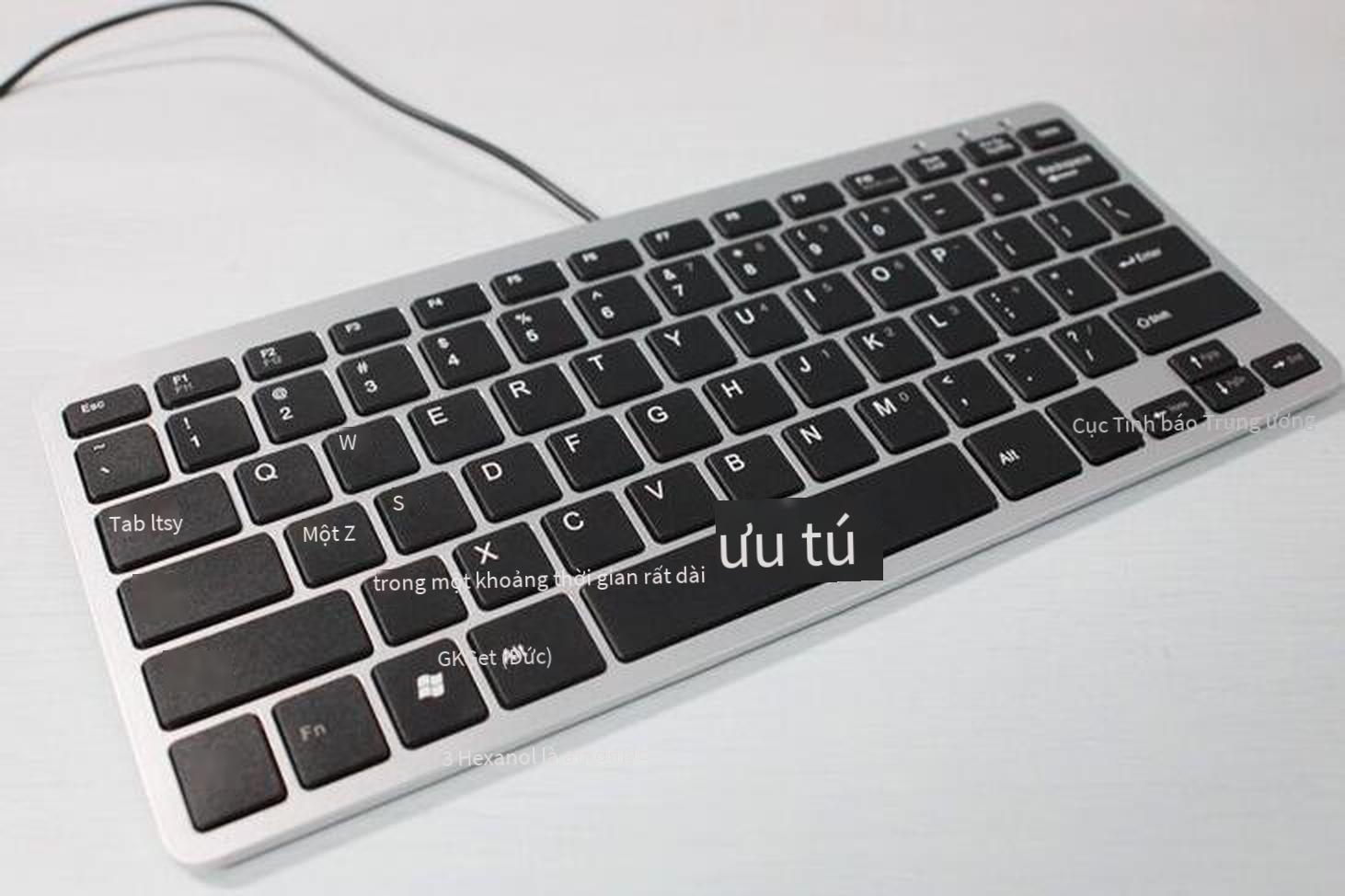 Đảm Bảo Chất Lượng ViewSonic KU855 Chocolate Có Dây Slim Notebook USB Mini Tắt Tiếng Bàn Phím Bên Ngoài Máy Thiết Bị